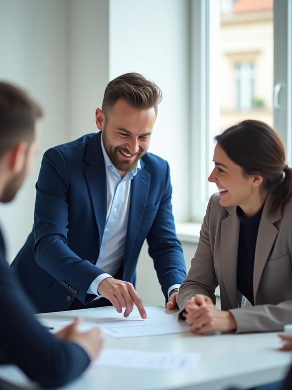 Logisztikai szakértő konzultáció közben